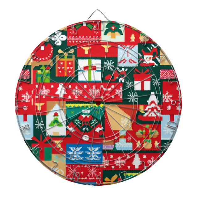 Christmas Ugly Sweater (1) Dartboard (Front)