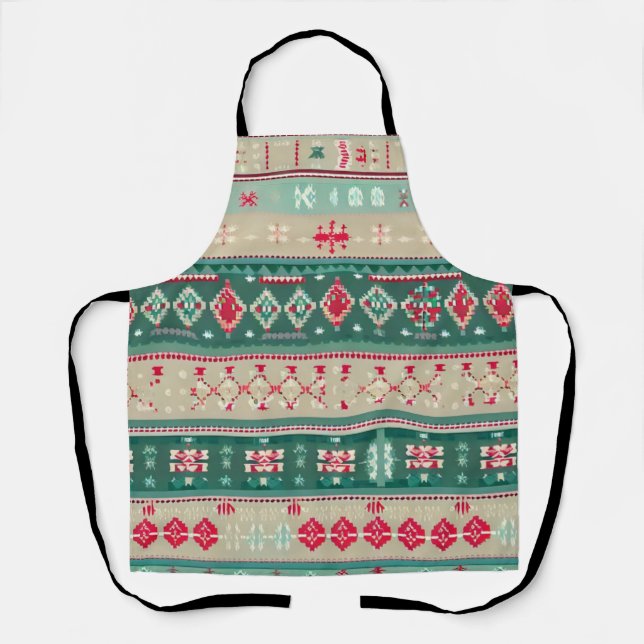 Christmas Ugly Sweater 2 Apron (Front)