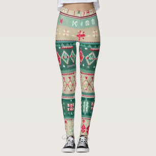 Christmas Ugly Sweater 2 Leggings