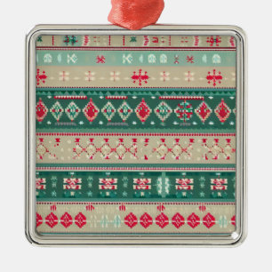 Christmas Ugly Sweater 2 Metal Ornament