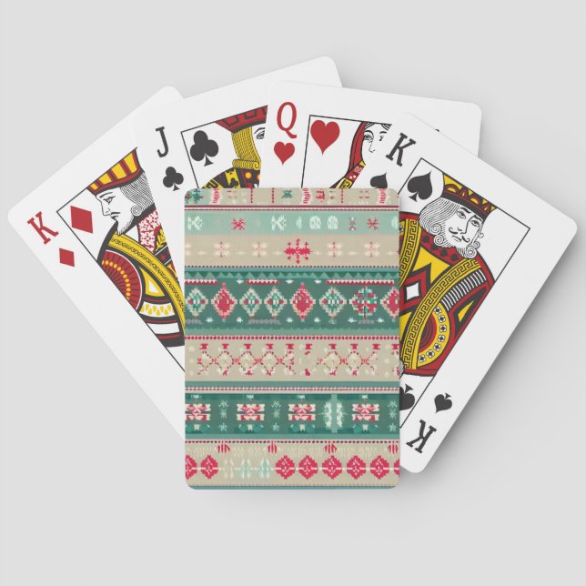 Christmas Ugly Sweater (2) Playing Cards (Back)