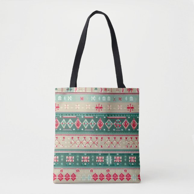 Christmas Ugly Sweater 2 Tote Bag (Front)