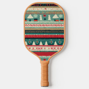 Christmas Ugly Sweater (3) Pickleball Paddle