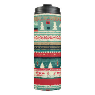 Christmas Ugly Sweater 3 Thermal Tumbler