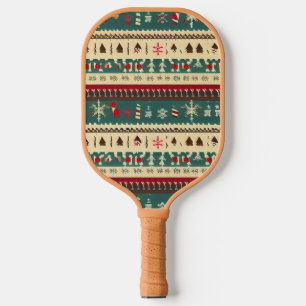 Christmas Ugly Sweater (5) Pickleball Paddle