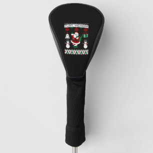 Christmas Ugly Sweater Flint Michigan Golf Head Cover