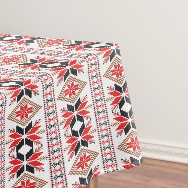 Christmas Ugly Sweater Tablecloth (In Situ)