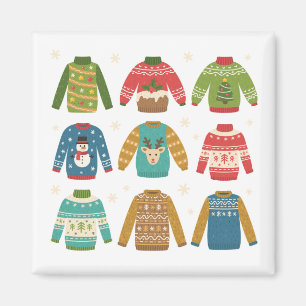 Christmas Ugly Sweaters Magnet
