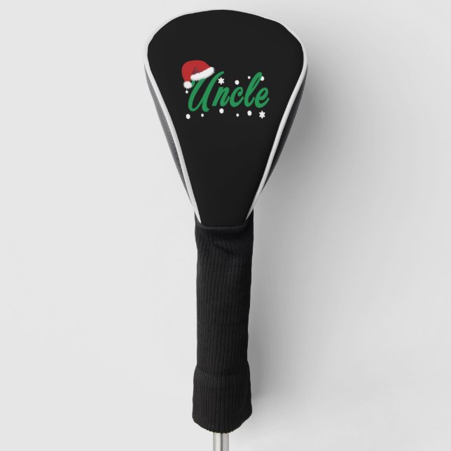 Christmas Uncle Golf Head Cover (Front)