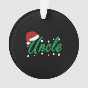 Christmas Uncle Ornament