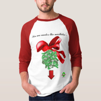 Christmas under the mistletoe shirt