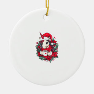 Christmas Unicorn Decor Girls Boys Kids Christmas Ceramic Ornament
