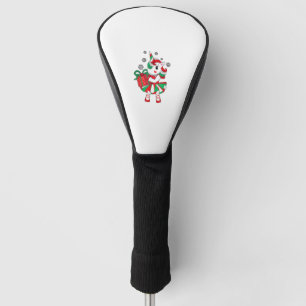 Christmas Unicorn Fun Girls Kids Snowflake Holiday Golf Head Cover