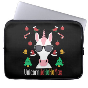 Christmas Unicorn Laptop Sleeve