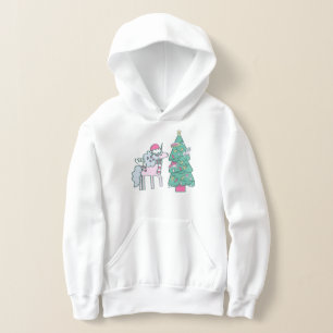 christmas unicorn santa whimsical winter holiday