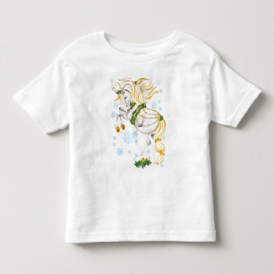 *Christmas Unicorn Toddler T-Shirt