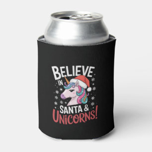Christmas Unicorns Believe in Santa & Unicorns! Ho Can Cooler