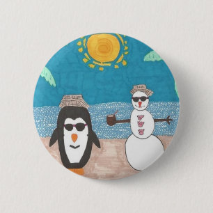 Christmas Vacation 6 Cm Round Badge