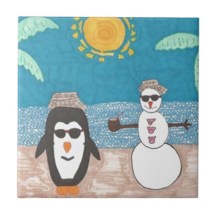 Christmas Vacation Ceramic Tile