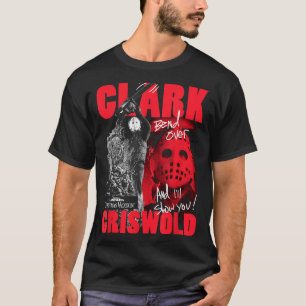 Christmas Vacation Clark Griswold Hockey Mask Holi T-Shirt