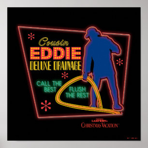 Christmas Vacation Cousin Eddie Neon Sign