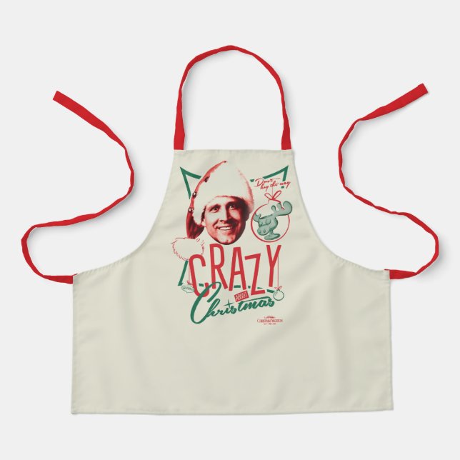 Christmas Vacation Crazy About Christmas Apron (Front)