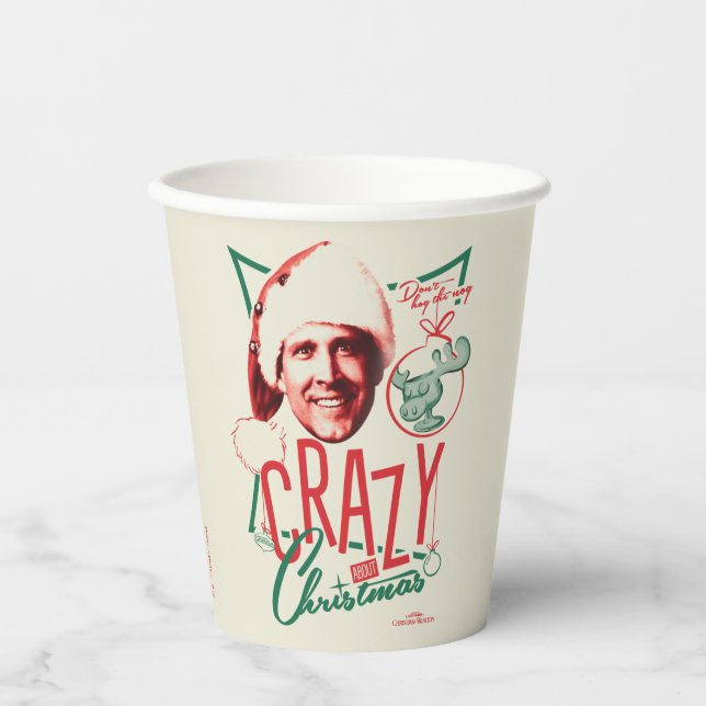 Christmas Vacation Crazy About Christmas Paper Cups (Front)
