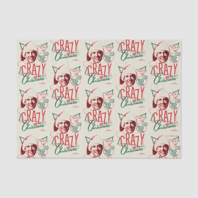 Christmas Vacation Crazy About Christmas Tissue Paper (Front)