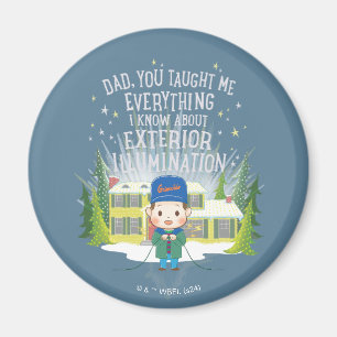 Christmas Vacation Exterior Illumination Magnet