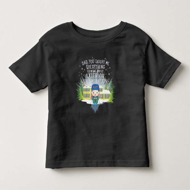 Christmas Vacation Exterior Illumination Toddler T-Shirt (Front)
