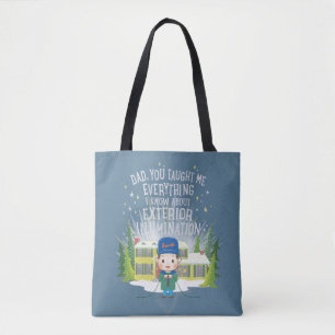 Christmas Vacation Exterior Illumination Tote Bag