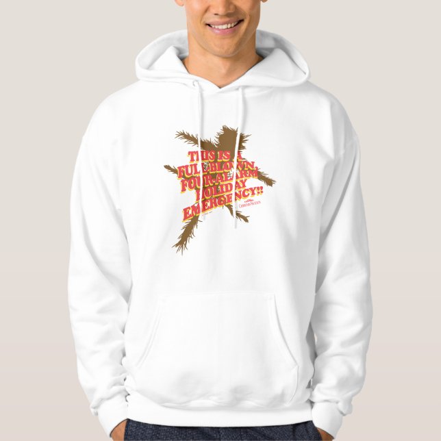 Christmas Vacation | Four-Alarm Holiday Emergency Hoodie (Front)