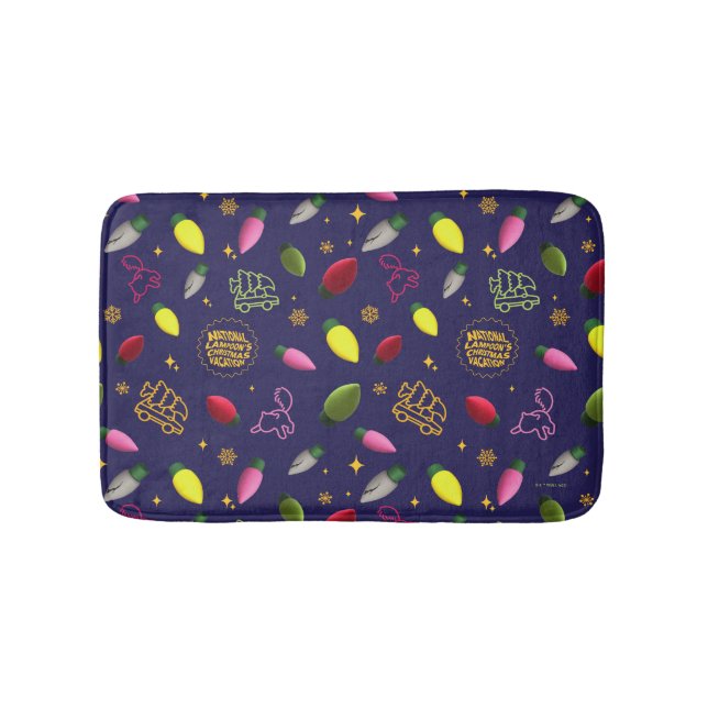 Christmas Vacation | Holiday Pattern Bath Mat (Front)