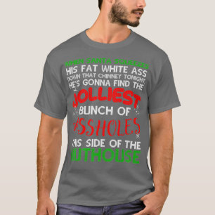 Christmas Vacation Jolliest Bunch Ugly Christmas X T-Shirt
