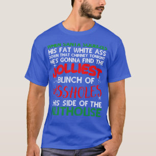 Christmas Vacation Jolliest Bunch Ugly Christmas X T-Shirt