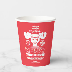 Christmas Vacation   Merry Christmoose Paper Cups