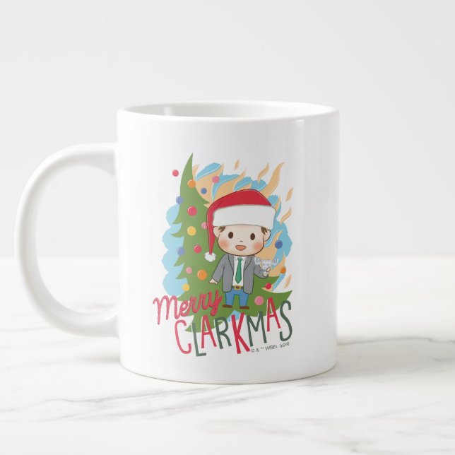Christmas Vacation Merry Clarkmas Large Coffee Mug (Left)