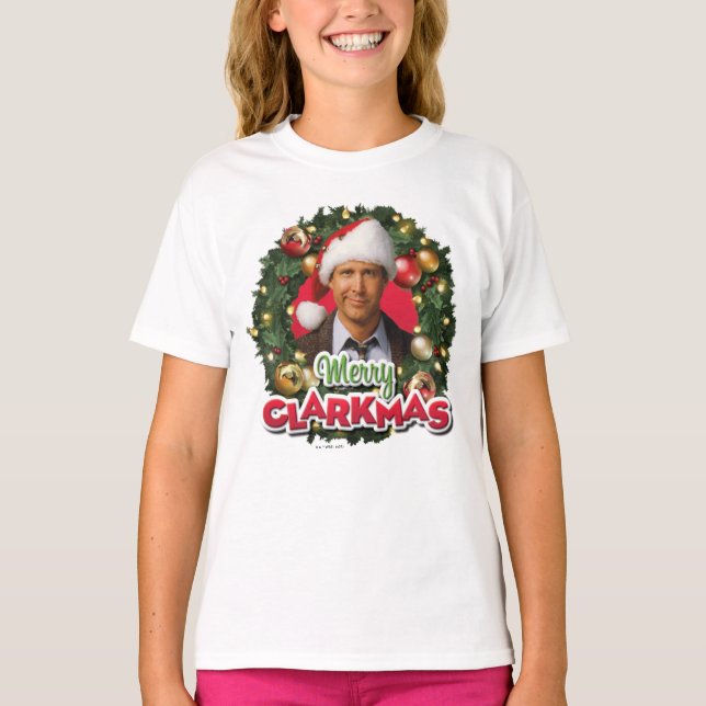 Christmas Vacation | Merry Clarkmas T-Shirt (Front)