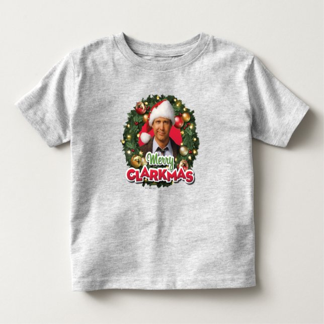 Christmas Vacation | Merry Clarkmas Toddler T-Shirt (Front)