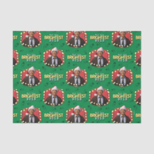 Christmas Vacation Not the Brightest Bulb Patter Tissue Paper
