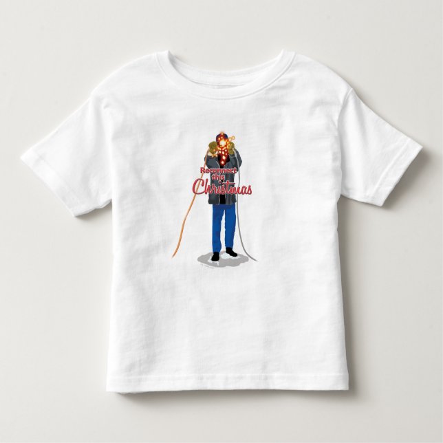 Christmas Vacation | Reconnect this Christmas Toddler T-Shirt (Front)