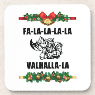 Christmas Valhalla Throw Pillow Coaster