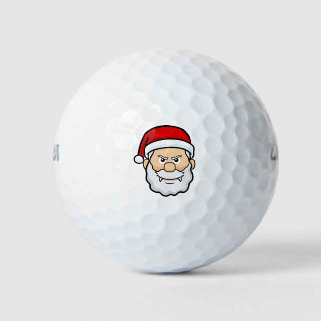 christmas vampire santa golf balls (Front)