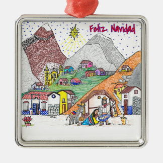 Christmas Venezuela Ornament - Feliz Navidad