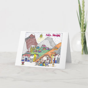 Christmas Venezuela (VE) - Feliz Navidad Holiday Card
