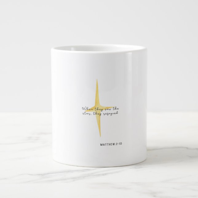 Christmas Verse Mug Matthew 2:10 (Front)