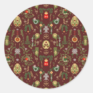 Christmas vibe Sticker
