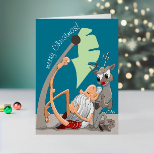 Christmas Vibes Foil Holiday Card