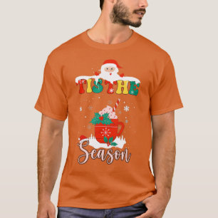 Christmas Vibes Hot Cocoa Peppermint Mocha Chocola T-Shirt