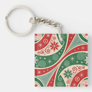 Christmas Vibes Key Ring